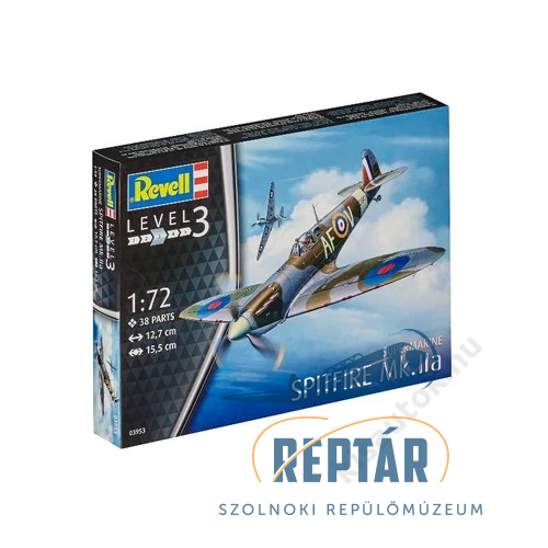 Revell 1 72 Supermarine Spitfire Mk.IIa repülő makett