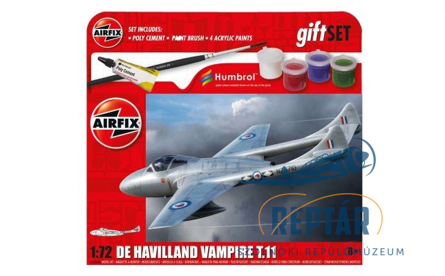 Airfix makettszett - de Havilland Vampire T.11