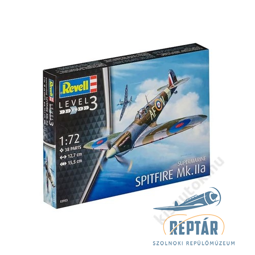 Revell 1 72 Supermarine Spitfire Mk.IIa repülő makett