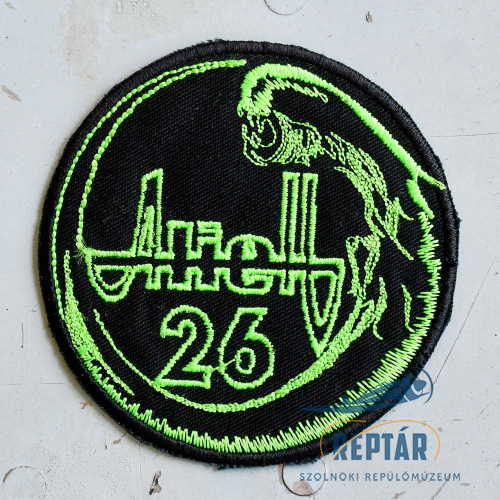 Alien 26 (neon zöld) felvarró