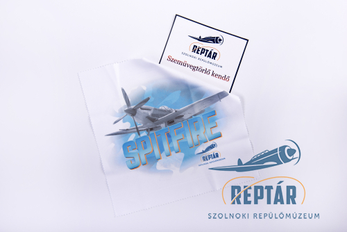 RepTár Szemüvegtörlő kendő-Spitfire mintás
