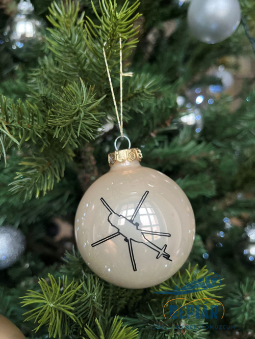 RepTár karácsonyfadísz gömb - többféle mintával